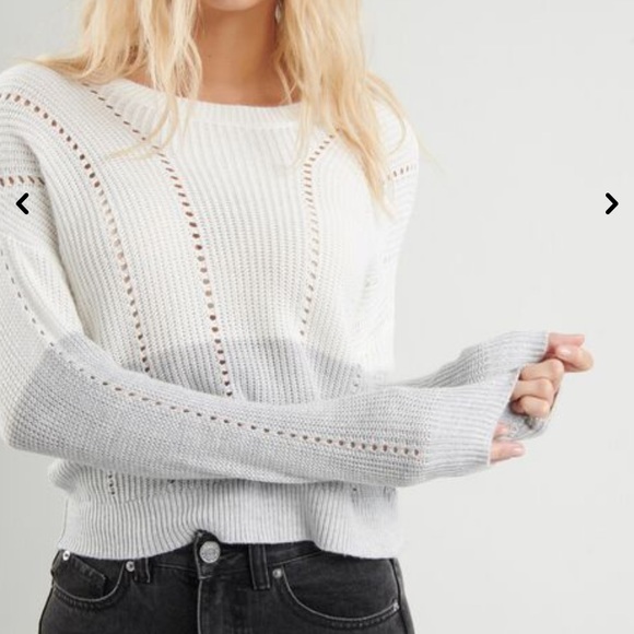 Garage Supersoft Pointelle Sweater - Picture 2 of 4